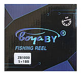 Котушка BoyaBy ZВ 1000, 5+1п (Котушки безінерційні), фото 4