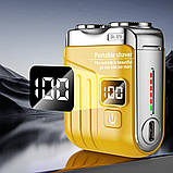 Бездротова електробритва Mijia із заряджанням через USB R19, фото 2