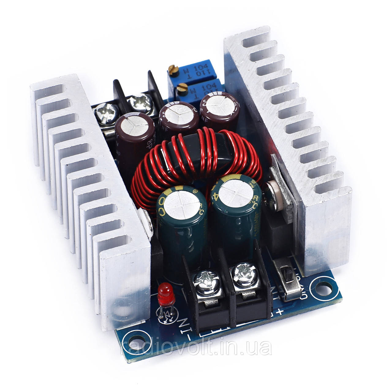 IRFB3607 300Вт 20A Знижувальний перетворювач 6...40 В до 1,2...36 В регулювання напруги, струму