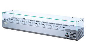 Вітрина холодильна для топінгу GoodFood GF-VRX1800/380-H6C, фото 1
