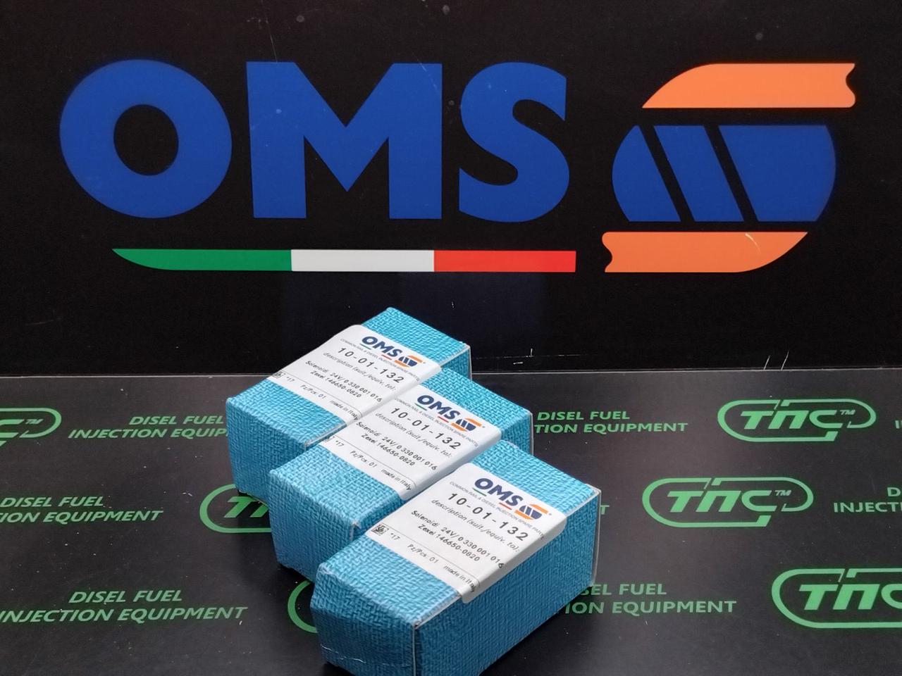 Електромагнітний клапан ПНВТ 24V OMS 10-01-132 (0330001016, 146650-1320, 7240-6) VE насоси Bosch, фото 1