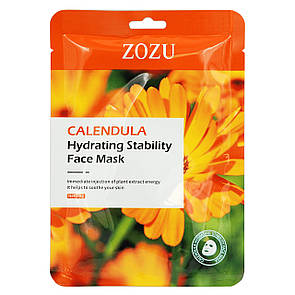 Маска для обличчя ZOZU Calendula зволожувальна 25 г