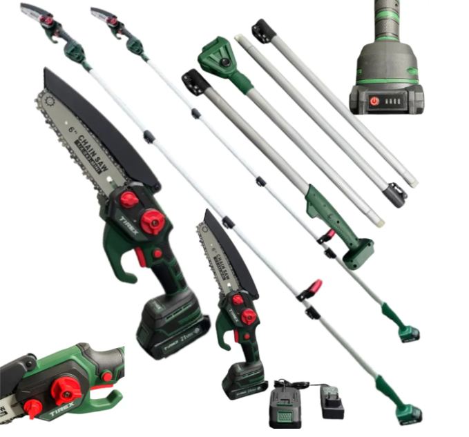 Акумуляторна міні пила-висоторіз 2,8м TIREX TRCCSA6-21V