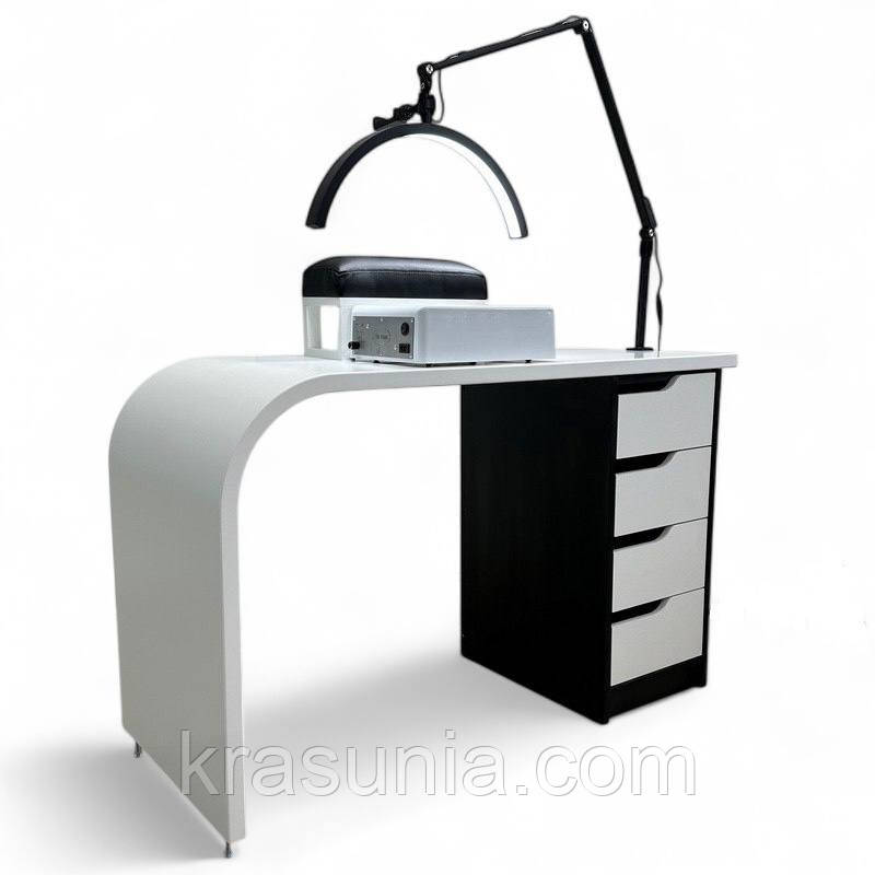 Манікюрний стіл Mark Premium-01а із підставкою для рук, фото 1