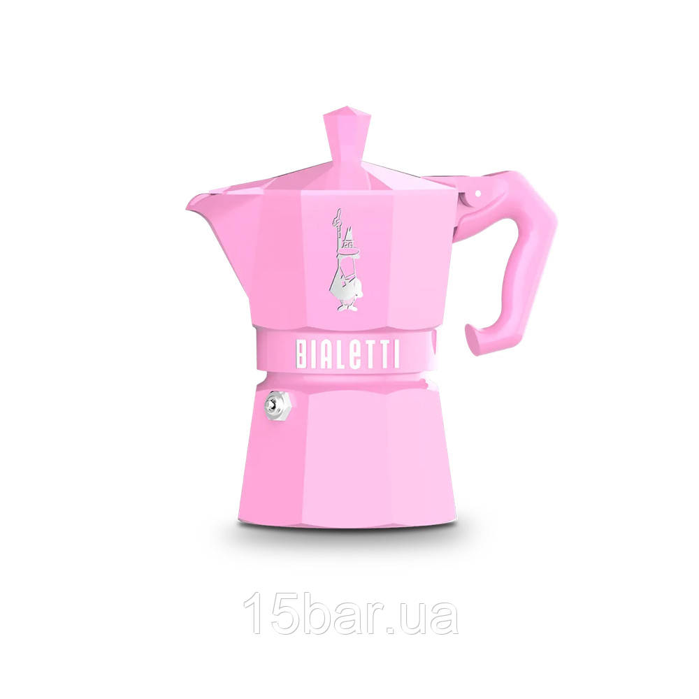 Кавоварка гейзерна Bialetti Moka Exclusive Pink (3ч) 990009063
