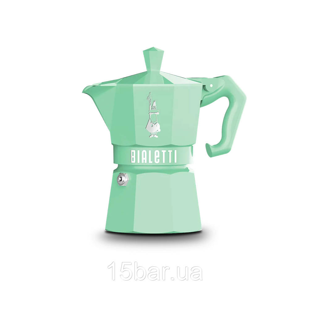 Кавоварка гейзерна Bialetti Moka Exclusive Green (3ч) 990009057