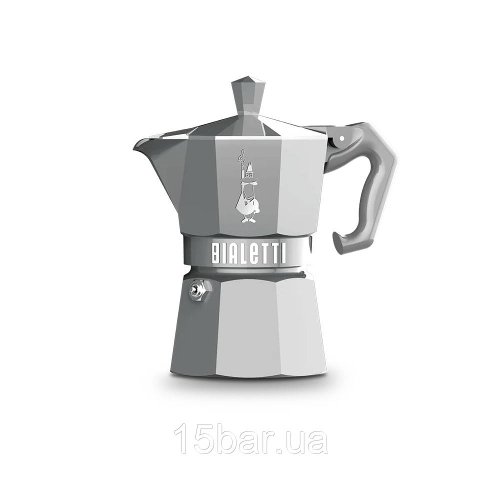 Кавоварка гейзерна Bialetti Moka Exclusive Silver (3ч) 990009053