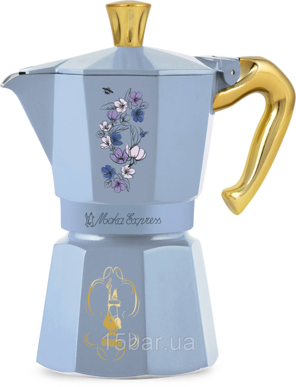 Кавоварка гейзерна Bialetti Moka Express - Bridgerton (6ч) 990005364