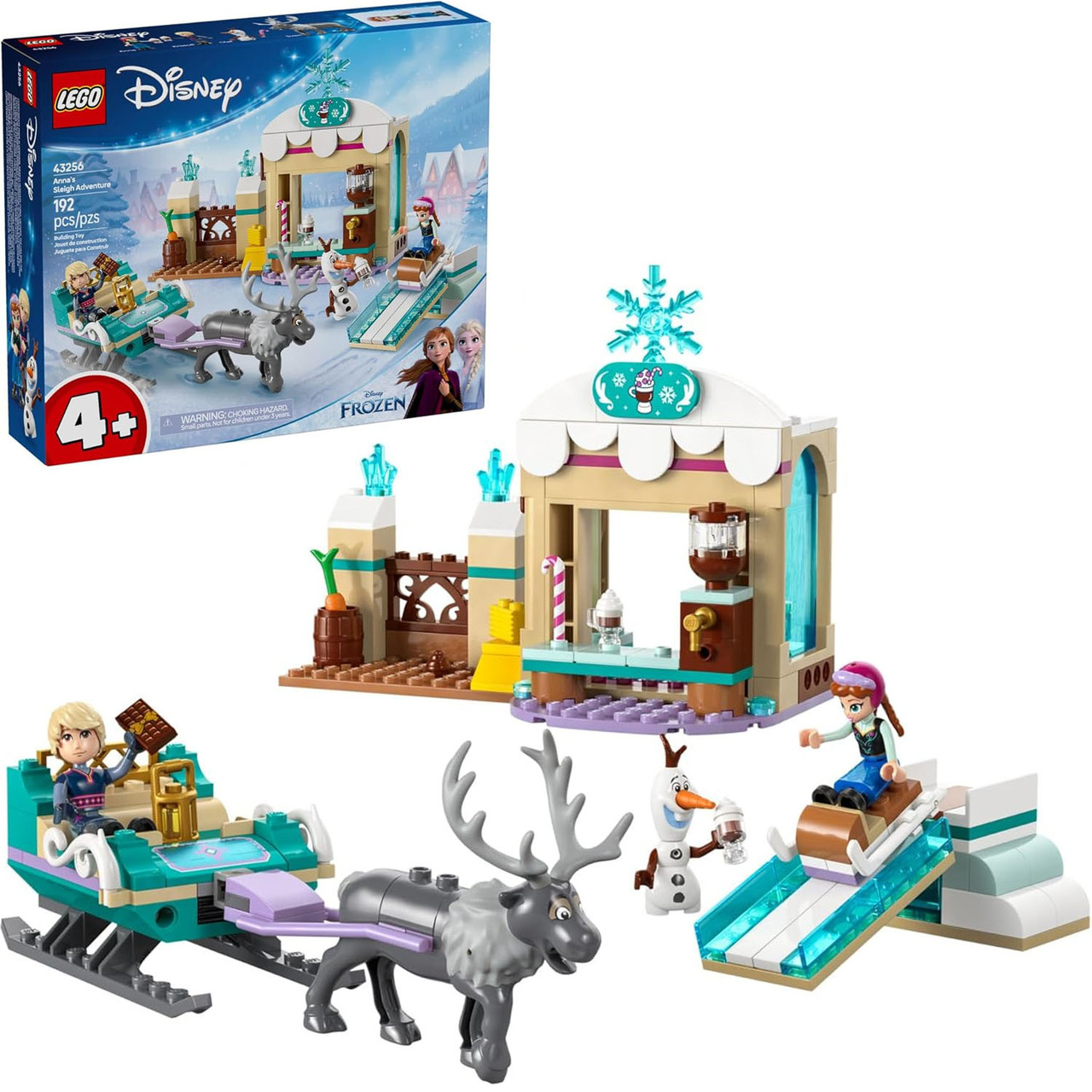 Конструктор Лего Френдс Ельза Пригоди Анни на санях Lego Friends 43256