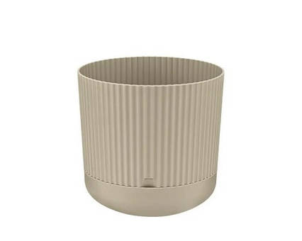 Горщик для квітів Всі дома Ностальгія №2 2.4 л білий бежевий 468