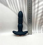 Смарт анальна вібро пробка телескопічна смарт GS APP масажер простати з додатком, фото 7