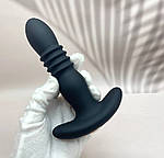 Смарт анальна вібро пробка телескопічна смарт GS APP масажер простати з додатком, фото 8