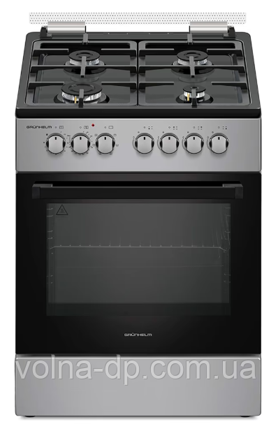 Кухонна плита газ + електро GRUNHELM F661234GB