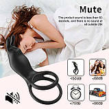 Смарт віброкольцо на пінис і мошоку Love Spouse "Rabbit", фото 7