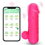 Реалістичний смарт-мінібратор для клітора Love Spouse фуксія — Смарт вібратори, фото 7