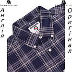 Сорочка чоловіча Lambretta (Ламбретта) з Англії - в клітинку на довгий рукав, фото 4