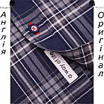 Сорочка чоловіча Lambretta (Ламбретта) з Англії - в клітинку на довгий рукав, фото 5