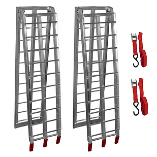 Трапи алюмінієві для квадроциклів 680 кг (2шт) 216 см