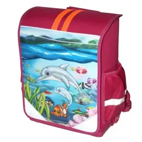 Ранець ортопедичнийTiger 1801 короб "TIGER" /1904-3/ h=37 "3D Collection"