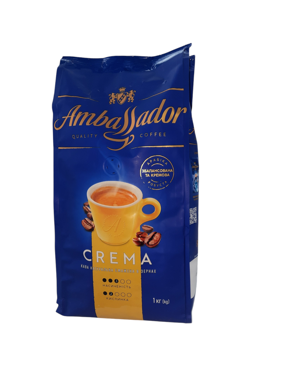Кава в зернах Ambassador Crema 1kg