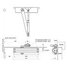 Дотягувач RYOBI D-2055V BC STD до 100кг FIRE Сірий Антрацит, фото 6