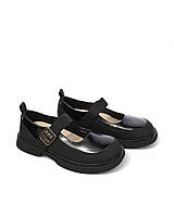 Дитячі туфлі для дівчинки Apawwa M546 26-31 чорні