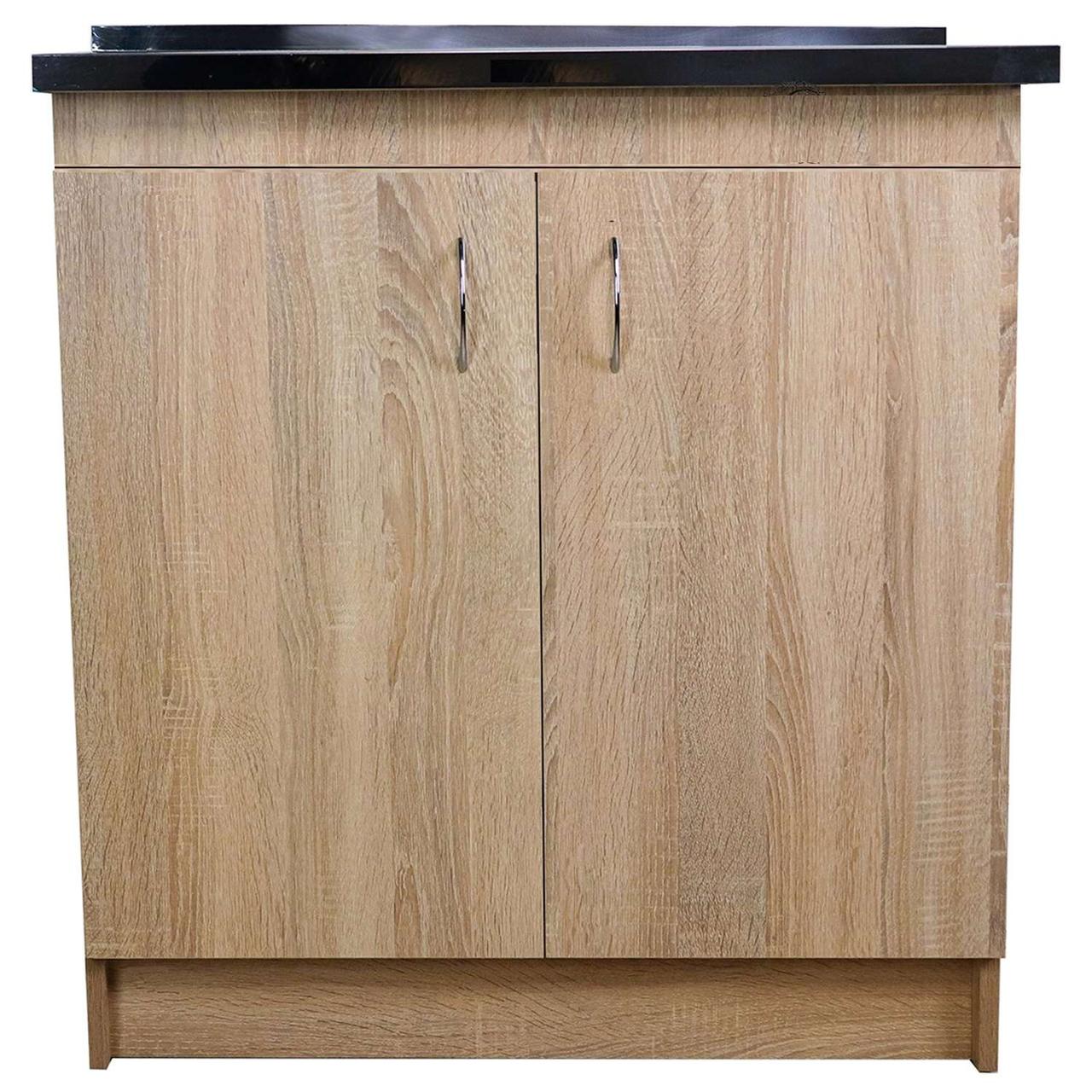 Тумба під мийку Дуб сонома для накладної мийки 80×60 або 80×50, фото 1