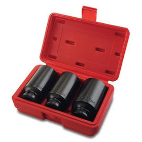 Набір ударних головок для довгих маточинних гайок 1/2" 12-гр. 3 од. (30,32,36 мм) Toptul GDAI0303