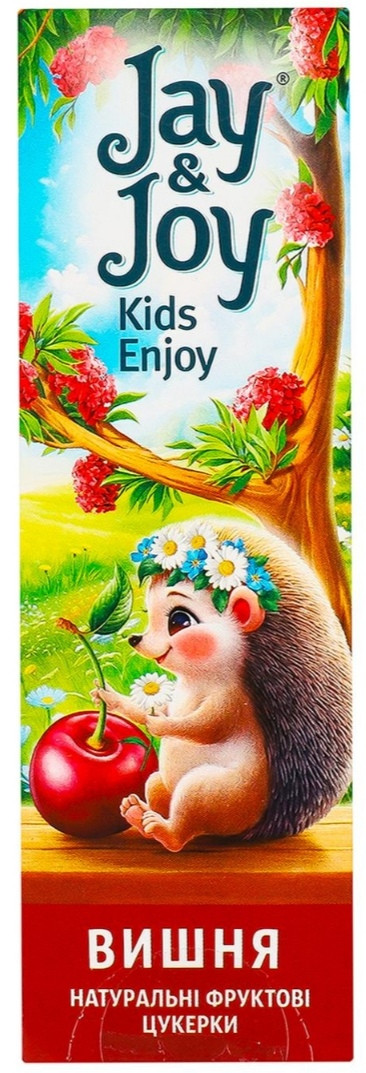Пастила вишнева Jay&Joy, 32 г (Джей Джой)