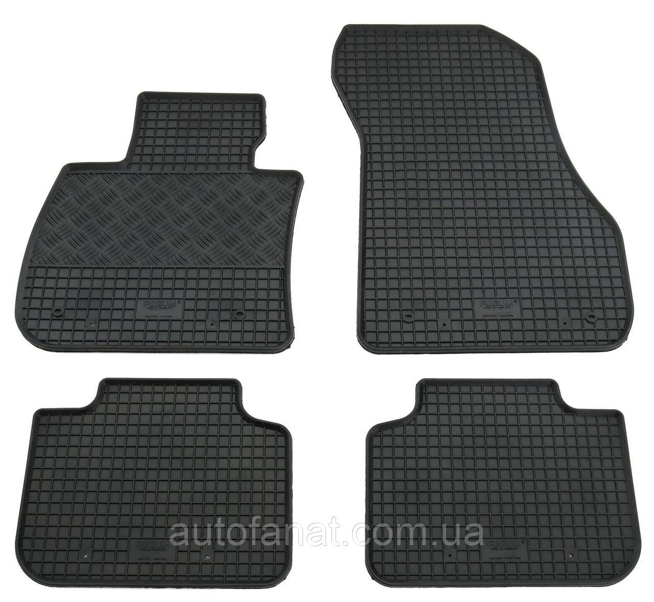 Коврики в салон BMW X1 (F48) 2016- / X2 (F39) 2018-, резиновые (4шт) Rigum Чехія (903553)