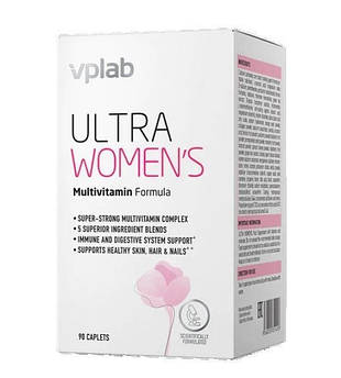 Мультивітаміни для жінок VPLab Ultra Women Multivitamin Formula 90 капсул