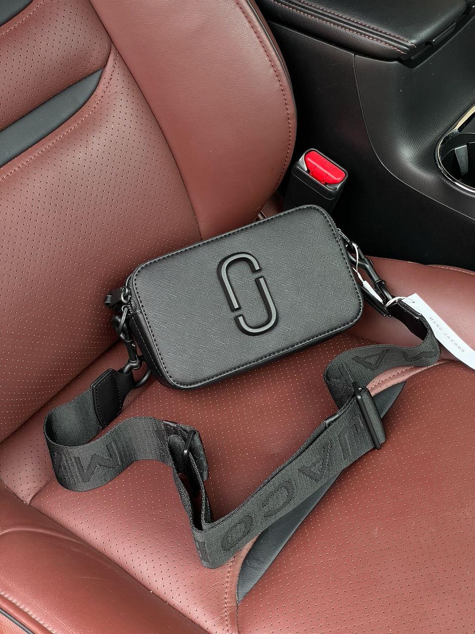 Жіноча сумка Marc Jacobs The Snapshot Total Black, фото 1