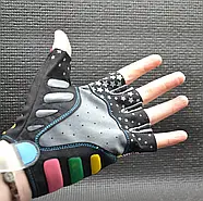 Рукавички для інвалідного візка MadMax GWC-002 Short Fingers 2 L, фото 6