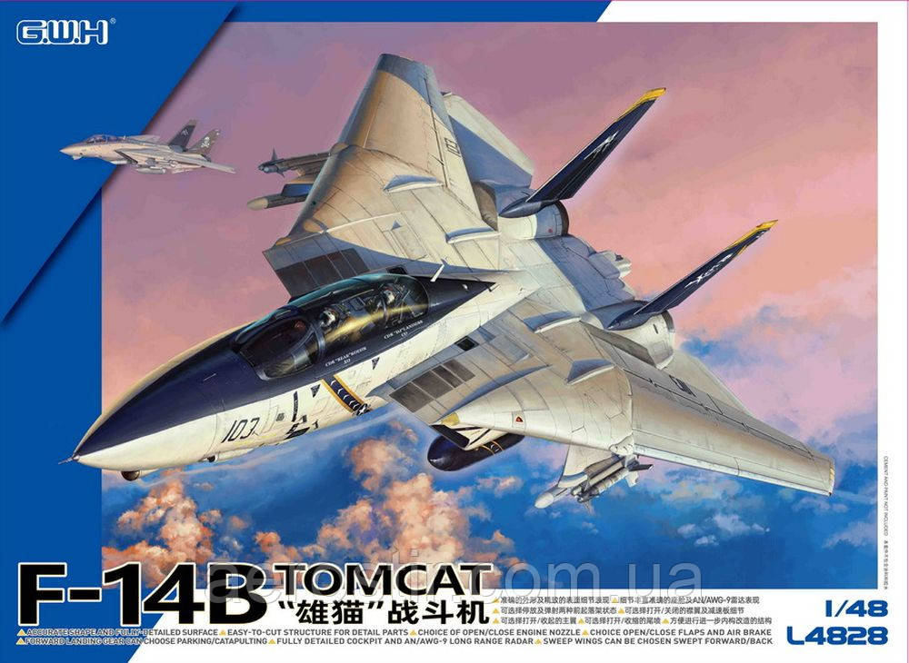 F-14B Tomcat 1/48 Great Wall Hobby L4828, фото 1