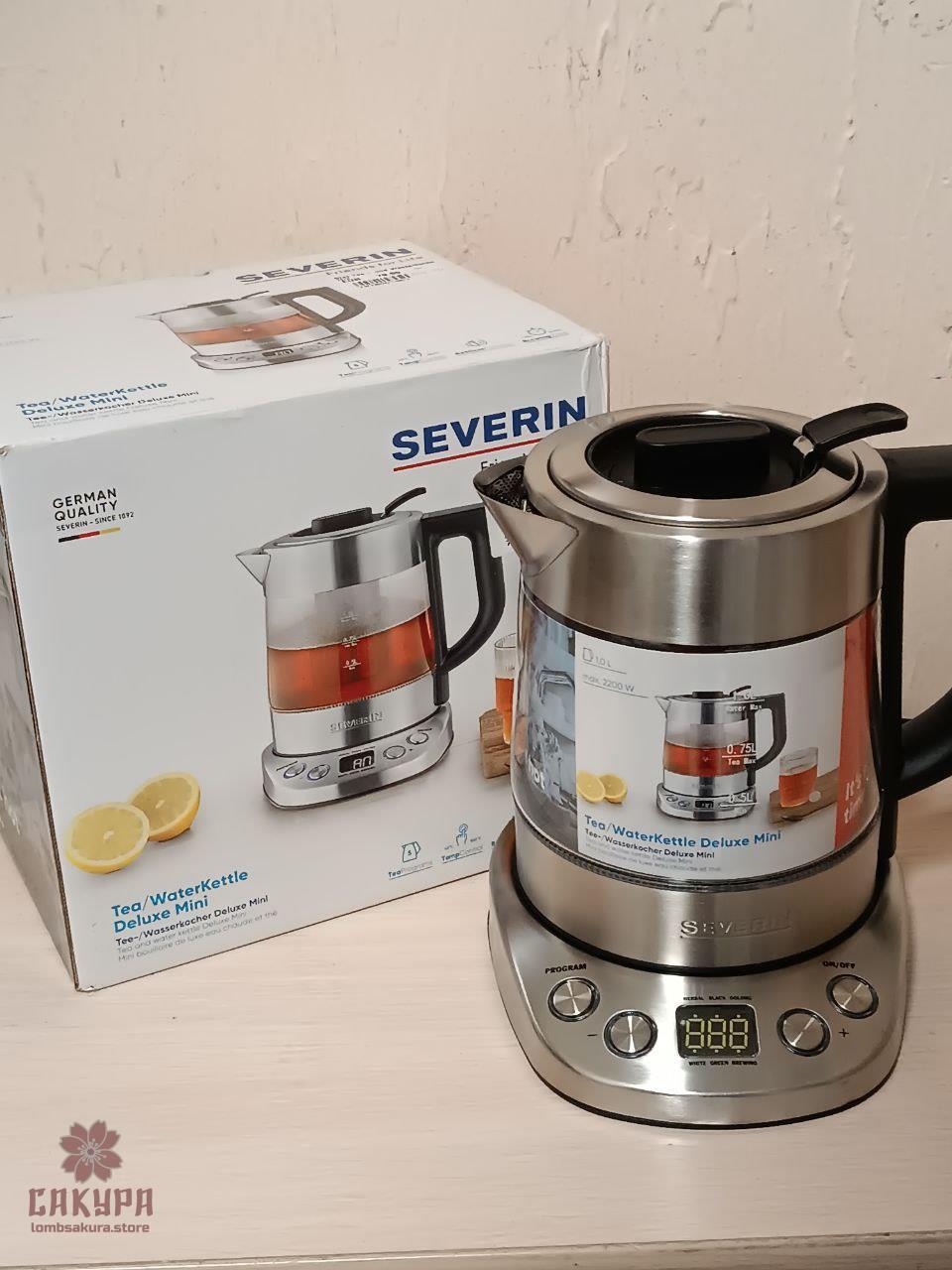 Електро Чайник Severin Glas Tea 3473