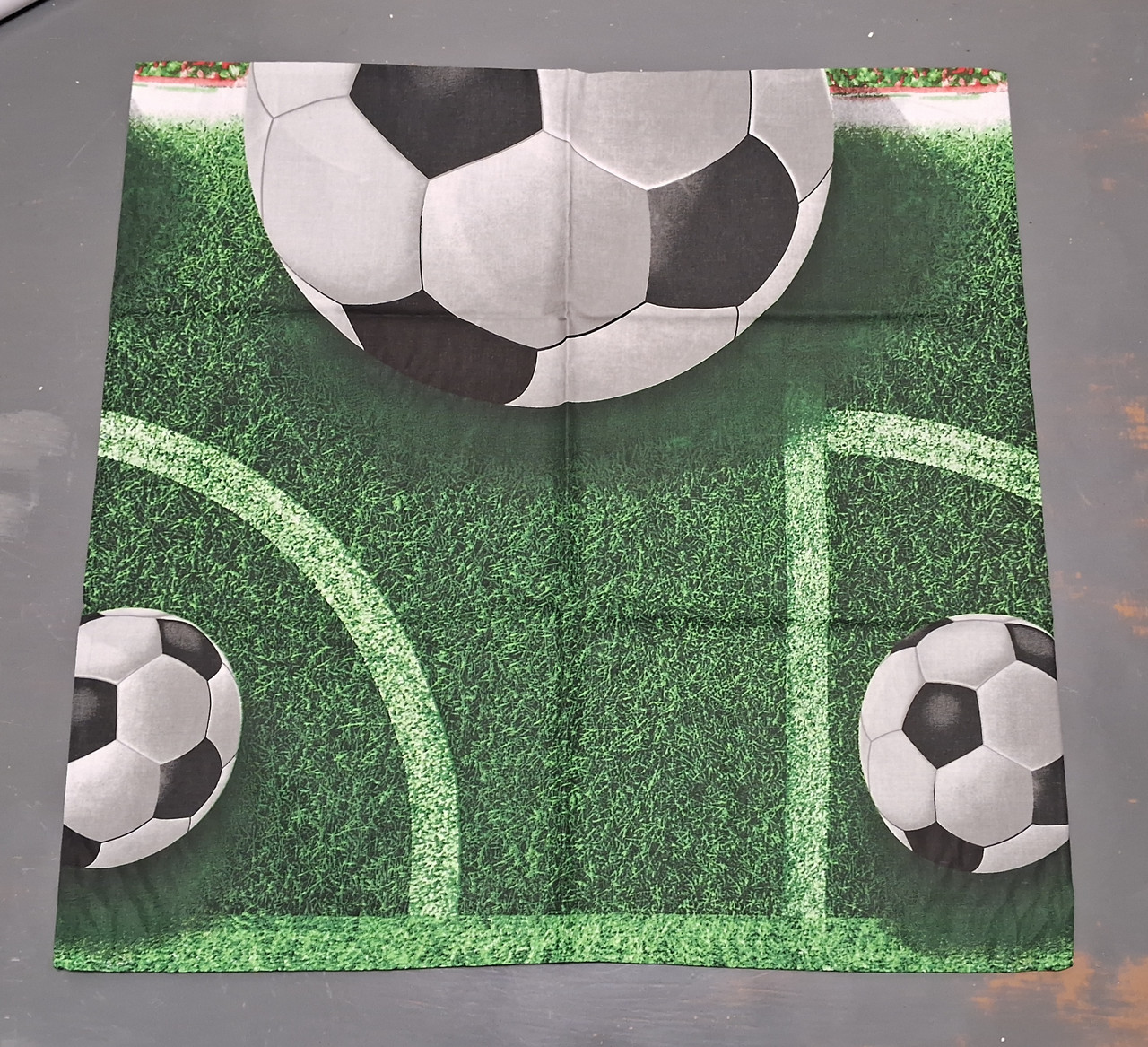 Наволочка 70х70, бязь Голд, принт: Футбольне поле