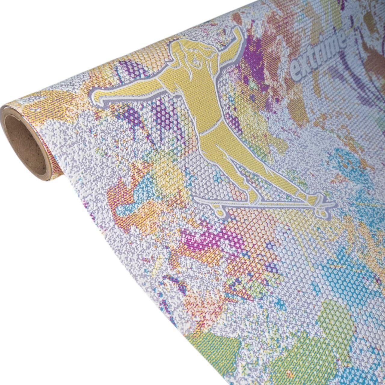 Шпалери вінілові флізелінові 10.05×1.06 м Слов’янські 3732-06, яскраві спортивні в дитячу кімнату, для підлітка, хлопчика, фото 1