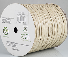 Ispie(рафія)-1074 Linen green мат