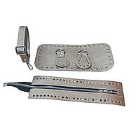 Набір для сумки, світло-коричневий екошкіра