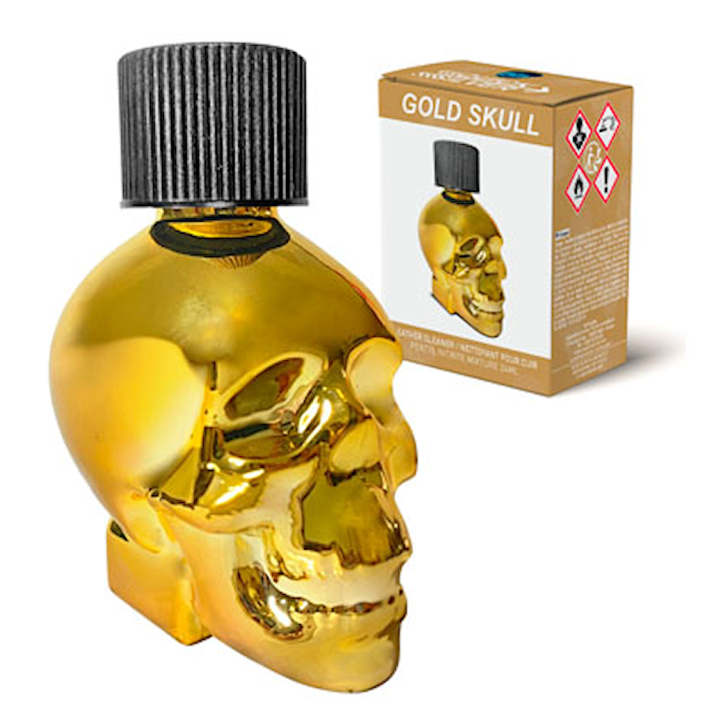Poppers / попперс quick gold skull 24ml France, фото 1