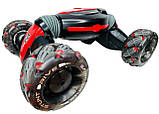 Машинка перевертиш на радіокеруванні Трюковий всюдихід з керуванням жестами підсвічуванням та мелодіями, фото 5