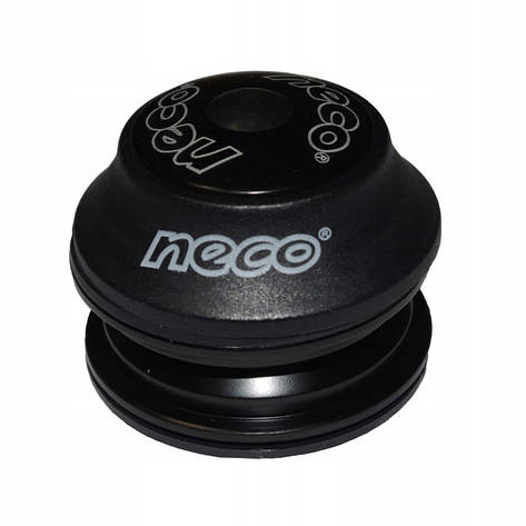 Рульова колонка 1-1/8" (44/28,6x44/30) безрізьбової вилки, напівінтегровані, висока, чорний H115MP, фото 1