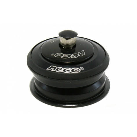 Рульова колонка 1-1/8" (44/28,6x44/30) безрізьбової вилки, напівінтегровані, чорні H148, фото 1