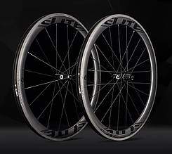 Колеса Elite ENT 700c, 50 мм, 20-24H, V-brake, carbon, tubeless Ready