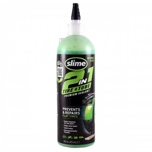 Герметик для безкамерок Slime 2-in-1 Premium, 473 мл