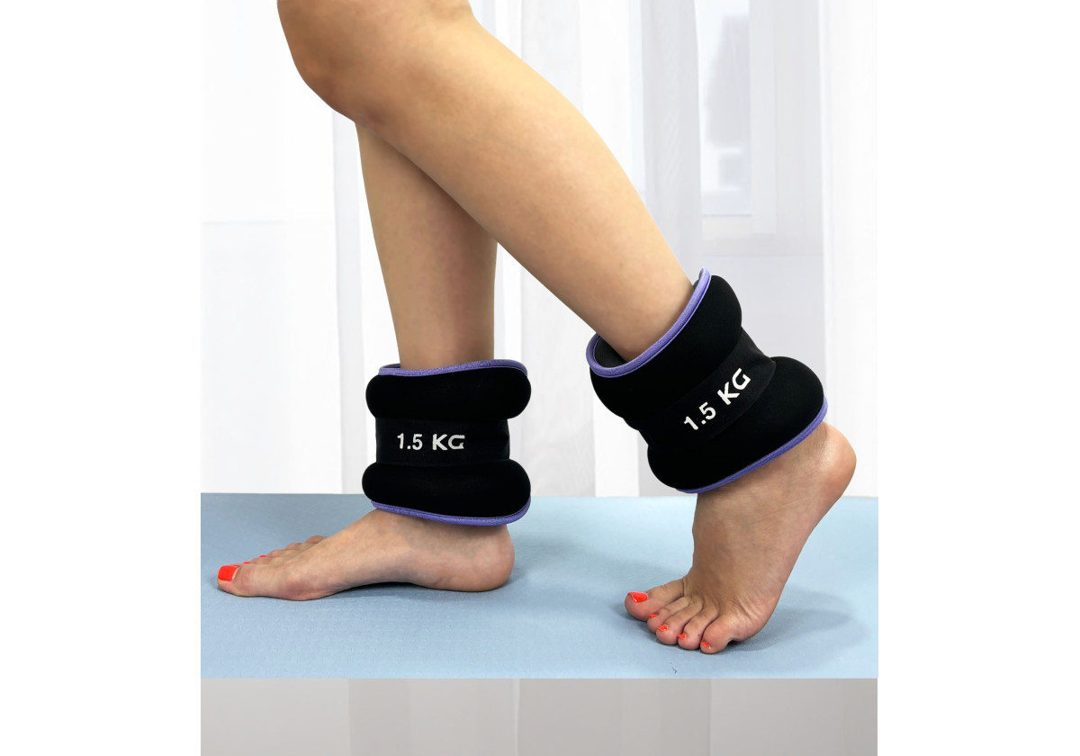Обтяжувачі для ніг та рук по 1,5 кг (пара) з металом EasyFit Comfort
