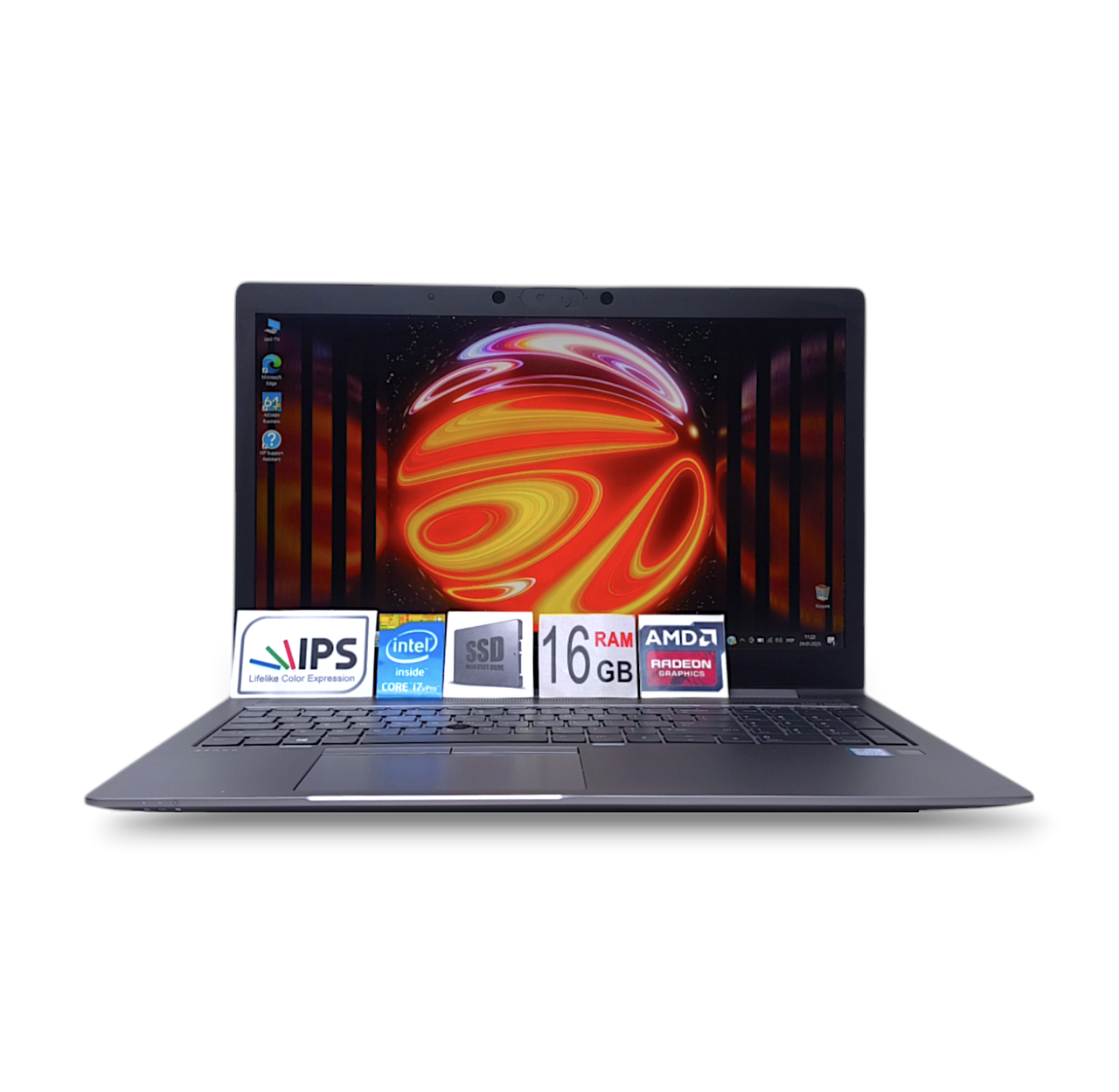 Графічна станція HP Zbook 15.5" FHD IPS  Core  i7-8565U 16GB DDR4 SSD 512GB AMD Radeon Pro WX3200 4GB
