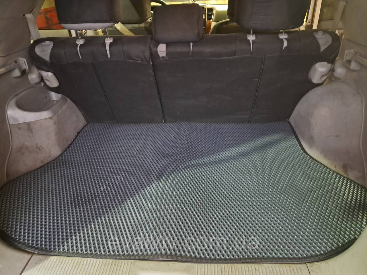 Автомобільні килимки eva для Kia Sorento BL багажник (2002 - 2009) рік, фото 1