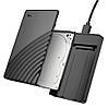Корпус кишеня Hoco HB46 USB3.0 для зовнішніх дисків HDD / SSD 2.5" SATA - Black, фото 5