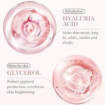 Пінка для вмивання з екстрактом троянди та гіалуроновою кислотою Bioaqua Rose Hyaluronic Acid Cleanser 100 г, фото 5